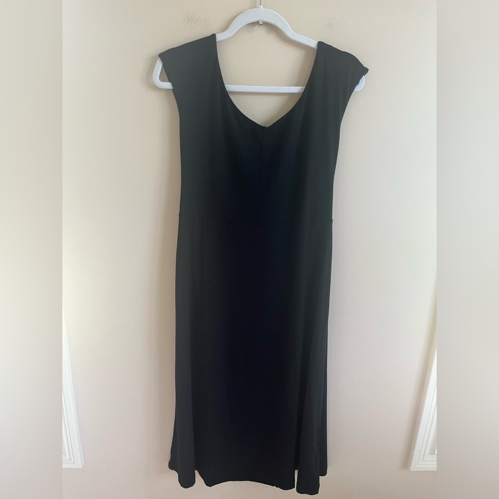NWT-Banana Republic Black Midi Dress, Medium